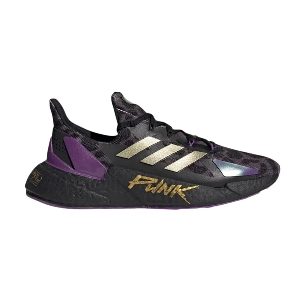 Adidas X9000L4 Cyberpunk 2077 Black Metallic Gold FZ3090 Men's Size 5.5 - Picture 2 of 8